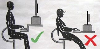 correct posture tips